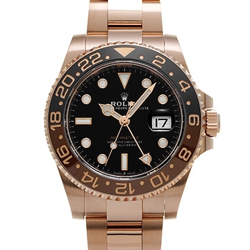 ロレックス GMTマスターII 126715CHNR ブラック メンズ 時計 【中古】【wristwatch】