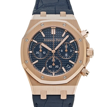 オーデマ ピゲ ロイヤルオーク クロノグラフ 26240OR.OO.D315CR.02 ナイトブルー メンズ 時計 【中古】【wristwatch】