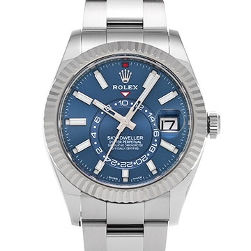 ロレックス スカイドゥエラー 326934 ブライトブルー メンズ 時計 【中古】【wristwatch】