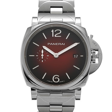 パネライ ルミノールマリーナ 1950 3デイズ オートマティック PAM01539 バーガンディ メンズ 時計 【中古】【wristwatch】