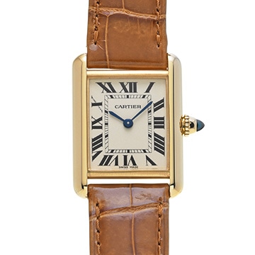 カルティエ タンク ルイ カルティエ SM W1529856 シルバー レディース 時計 【中古】【wristwatch】