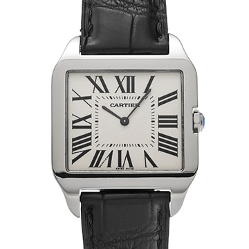 カルティエ サントスデュモン LM W2007051 シルバー メンズ 時計 【中古】【wristwatch】