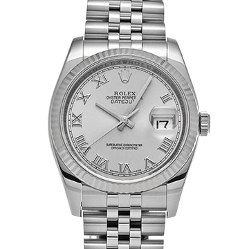 ロレックス デイトジャスト 116234 シルバー メンズ 時計 【中古】【wristwatch】