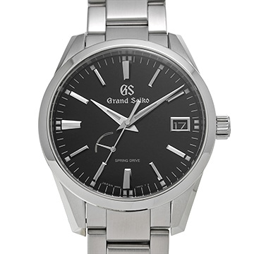グランドセイコー ヘリテージコレクション スプリングドライブ SBGA301 ブラック メンズ 時計 【中古】【wristwatch】