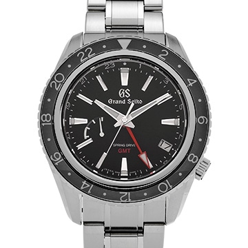 グランドセイコー スポーツコレクション スプリングドライブ GMT SBGE201 ブラック メンズ 時計 【中古】【wristwatch】