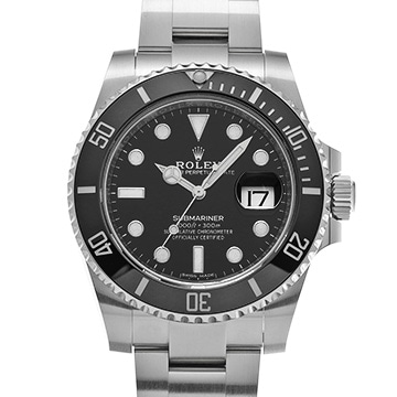 ロレックス サブマリーナ デイト 116610LN ブラック メンズ 時計 【中古】【wristwatch】