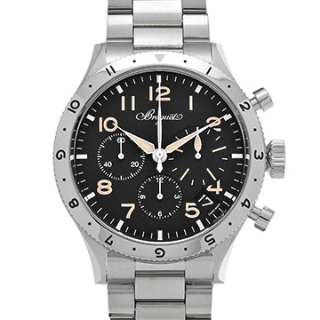 ブレゲ タイプXX クロノグラフ 2067 2067ST/92/SW0 ブラック メンズ 時計 【中古】【wristwatch】