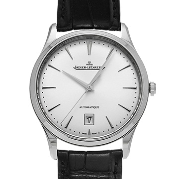 ジャガー ルクルト マスター ウルトラスリム デイト Q1238420 シルバー メンズ 時計 【中古】【wristwatch】