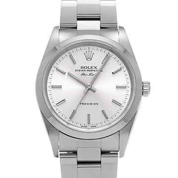 ロレックス エアキング 14000M シルバー メンズ 時計 【中古】【wristwatch】