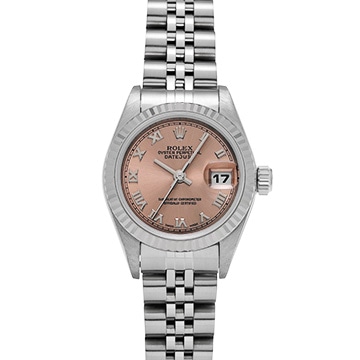 ロレックス デイトジャスト 79174 ピンク レディース 時計 【中古】【wristwatch】