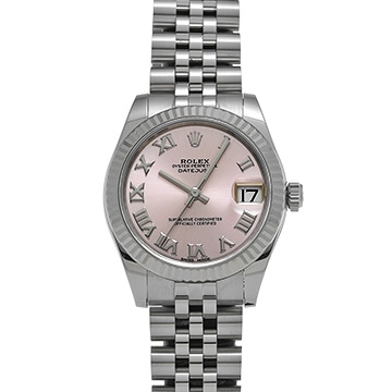 ロレックス デイトジャスト 178274 ピンク ユニセックス 時計 【中古】【wristwatch】
