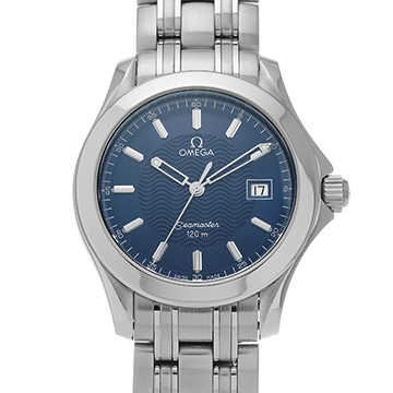 オメガ シーマスター 120 クォーツ 2511.81 ブルー メンズ 時計 【中古】【wristwatch】