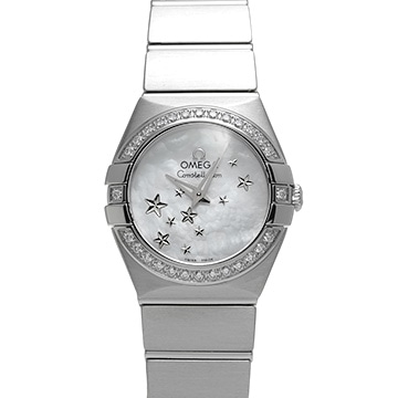 オメガ コンステレーション クォーツ 123.15.24.60.05.003 ホワイトシェル レディース 時計 【中古】【wristwatch】