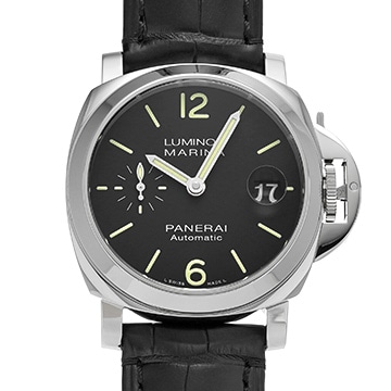 パネライ ルミノール マリーナ PAM01048 ブラック メンズ 時計 【中古】【wristwatch】