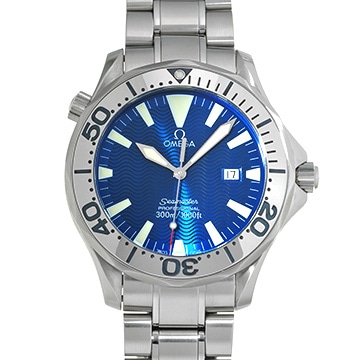 オメガ シーマスター プロフェッショナル 300 2265.80 ブルー メンズ 時計 【中古】【wristwatch】