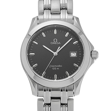 オメガ シーマスター 120 クォーツ 2511.41 ブラック メンズ 時計 【中古】【wristwatch】