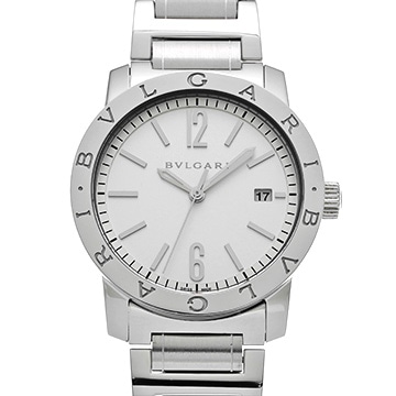 ブルガリ ブルガリブルガリ 102110 シルバー メンズ 時計 【中古】【wristwatch】