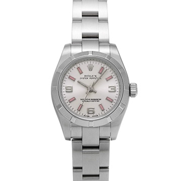 ロレックス オイスターパーペチュアル 176210 シルバー レディース 時計 【中古】【wristwatch】