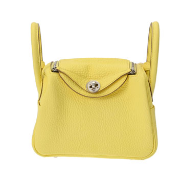 エルメス リンディ ミニ 2 リモンチェッロ トリヨンクレマンス レディース バッグ 【未使用】【bag】