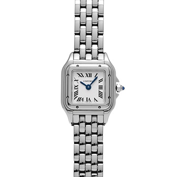 カルティエ パンテール ドゥ カルティエ ミニ WSPN0012 シルバー レディース 時計 【中古】【wristwatch】