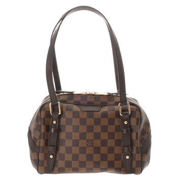 ルイ ヴィトン ダミエ リヴィントン PM ブラウン N41157 ダミエキャンバス レディース バッグ 【中古】【bag】