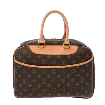 ルイ ヴィトン モノグラム ドーヴィル ブラウン M47270 モノグラムキャンバス レディース バッグ 【中古】【bag】