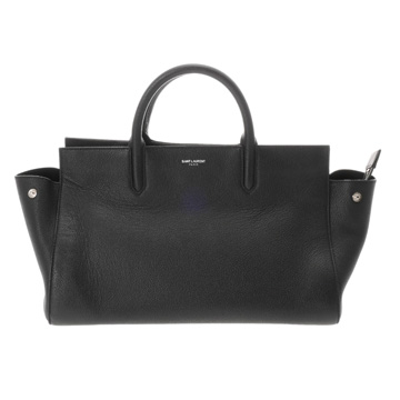 サンローラン カバリヴゴージュ ブラック/シルバー金具 ARS400413 0915 グレインレザー レディース バッグ 【中古】【bag】