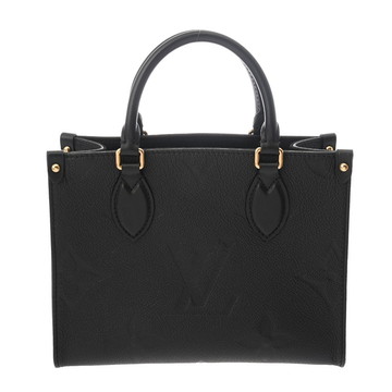 ルイ ヴィトン モノグラムアンプラント オンザゴー PM 2WAY ノワール M45653 レザー レディース バッグ 【中古】【bag】