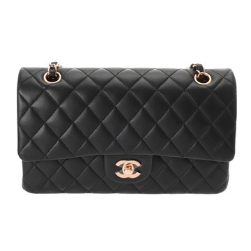 シャネル マトラッセ 11.12 クラシック ハンドバッグ 25cm ブラック A01112 ラムスキン レディース バッグ 【中古】【bag】