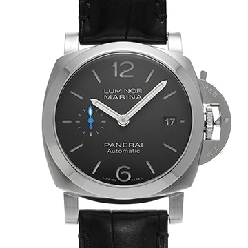 パネライ ルミノールマリーナ クアランタ PAM01272 ブラック メンズ 時計 【中古】【wristwatch】