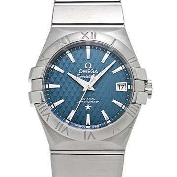 オメガ コンステレーション コーアクシャル 123.10.35.20.03.002 ブルー メンズ 時計 【中古】【wristwatch】