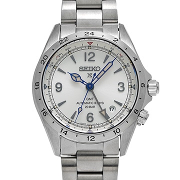 セイコー プロスペックス アルピニスト 110th限定 SBEJ017 ホワイト メンズ 時計 【中古】【wristwatch】