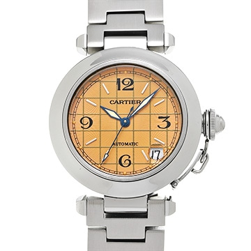カルティエ パシャC W31024M7 ピンク ユニセックス 時計 【中古】【wristwatch】