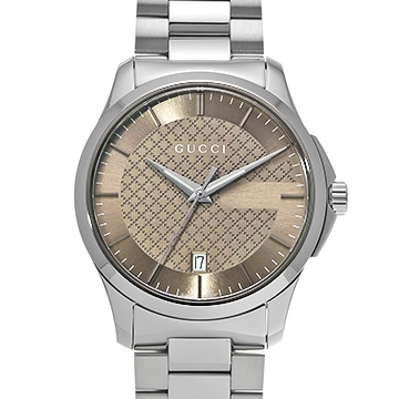 グッチ Gタイムレス 126.4 シルバー レディース 時計 【中古】【wristwatch】