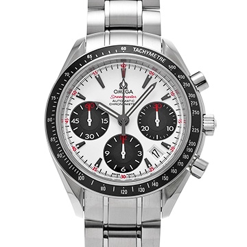オメガ スピードマスター デイト  323.30.40.40.04.001 ホワイト/ブラック メンズ 時計 【中古】【wristwatch】