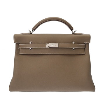 エルメス ケリー 42 マキシ エトゥープ トゴ レディース バッグ 【中古】【bag】