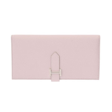 エルメス ベアンスフレ  モーヴペール ヴォーエプソン ユニセックス 財布 【中古】【purse】