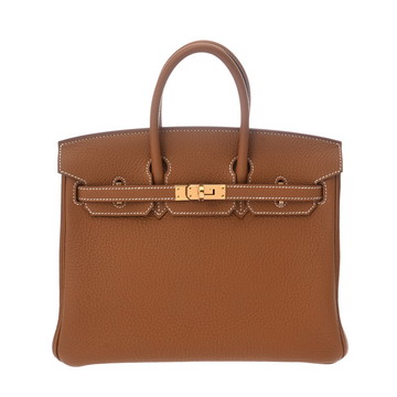 エルメス バーキン 25 ゴールド トゴ レディース バッグ 【未使用】【bag】