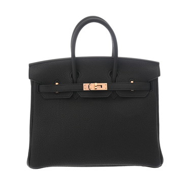 エルメス バーキン 25 ブラック トゴ レディース バッグ 【中古】【bag】