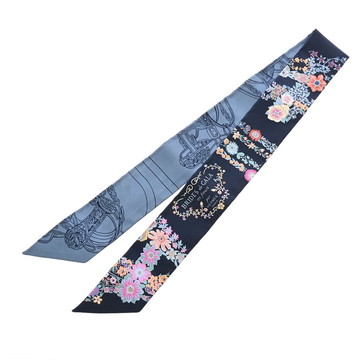 エルメス ツイリー BRIDES DE GALA EN FLEURS マルチカラー シルク100％ レディース 【未使用】【other】