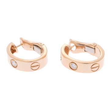 カルティエ ラブピアス 1PD ゴールド K18イエローゴールド YG レディース ジュエリー 【中古】【jewelry】