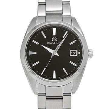 グランドセイコー ヘリテージコレクション クォーツ SBGP011 ブラック メンズ 時計 【中古】【wristwatch】
