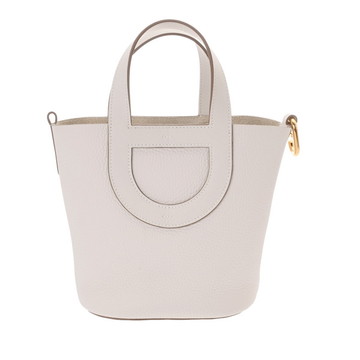 エルメス インザループ 18 ニューホワイト トリヨンクレマンス/ヴォースイフト レディース バッグ 【中古】【bag】