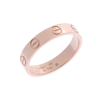 カルティエ ミニラブリング #49 ゴールド K18ピンクゴールド PG ユニセックス ジュエリー 【中古】【jewelry】