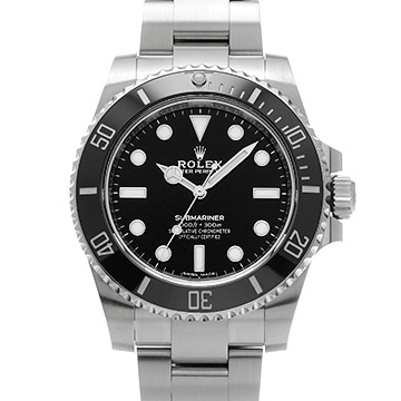 ロレックス サブマリーナ 114060 ブラック メンズ 時計 【中古】【wristwatch】