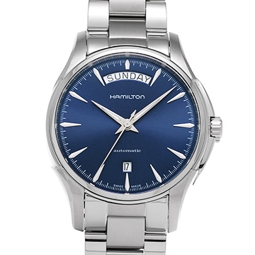 ハミルトン ジャズマスター デイデイト オート H32505141 ブルー メンズ 時計 【中古】【wristwatch】