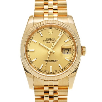 ロレックス デイトジャスト 116238 シャンパン メンズ 時計 【中古】【wristwatch】