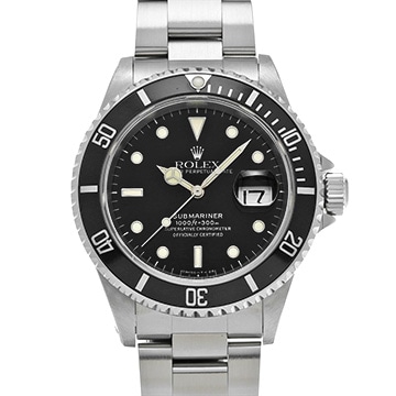 ロレックス サブマリーナ デイト 16610 ブラック メンズ 時計 【中古】【wristwatch】