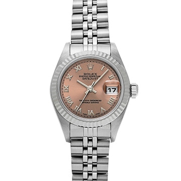 ロレックス デイトジャスト 79174 ピンク レディース 時計 【中古】【wristwatch】