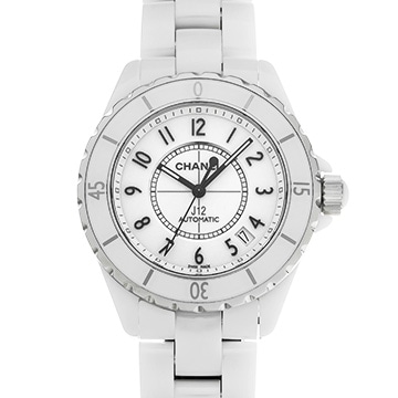 シャネル J12 38MM H0970 ホワイト メンズ 時計 【中古】【wristwatch】